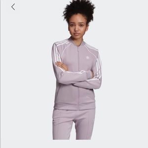 Adidas SST track jacket soft vision XS NWT
